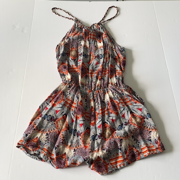 BOHEMIAN PRINTED ROMPER - Picture 3 of 4